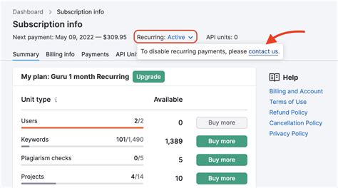 semrush abonnement.